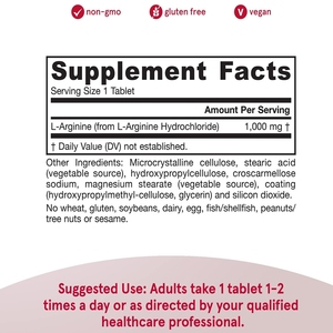 OEM L-Arginine máy tính bảng L-Arginine <span class=keywords><strong>nitric</strong></span> <span class=keywords><strong>oxide</strong></span> axit amin máy tính bảng hỗ trợ lưu lượng máu và chức năng mạch máu - Product Image 4