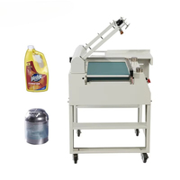 Machine de découpe et de scellage semi-automatique électrique 4030-L pour films rétractables, sachets de boissons, pochettes, canettes, cartons et films plastiques thermosoudables