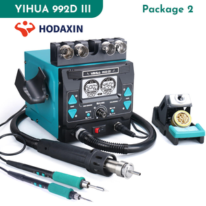 Kit de fer à souder haute puissance YIHUA992D-III 1000W avec station de soudage de précision <span class=keywords><strong>2</strong></span> en 1 compatible C245 C210 - Product Image 3