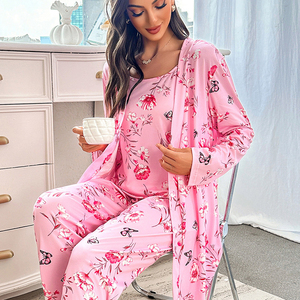 Pyjama une pièce rembourré pour femme, imprimé <span class=keywords><strong>lapin</strong></span> rose, respirant, tricoté, taille élastique, pour les vacances et l'université, <span class=keywords><strong>hiver</strong></span> automne 2026 - Product Image 6