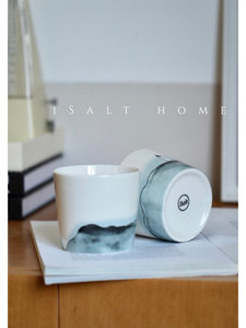 Tasse à <span class=keywords><strong>café</strong></span> en céramique vintage peinte à la main, personnalisée, créative, en forme de <span class=keywords><strong>phare</strong></span>, avec motif bouche de cochon, 220 ml, pour lait et eau - Product Image 3