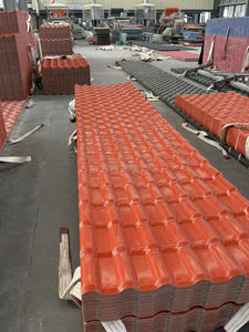 Argentina Hot Sale PVC <strong>Tiles</strong>/Heat Resistance Spanish ASA PVC Plastic Roof <strong>Tile</strong> for Residential House - Product Image 2