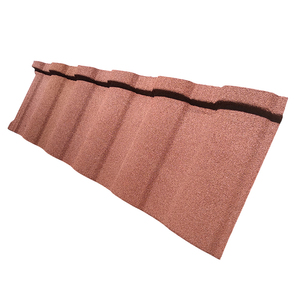 Bán hàng nóng tùy chỉnh đầy màu sắc cầu vồng ngói màu Đỏ Đá tráng mái ngói cho căn hộ - Product Image 4