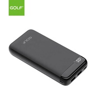 Chargeur de batterie polymère portable double USB haute qualité LCD usine prix de gros batterie externe 20000mAh