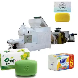 100kg/hour Mini Laundry Toilet Bar Soap Making Machine Price Bath Soaps stamping machine