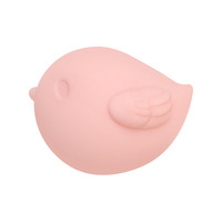 Perle d'accessoire pour chaîne de sucette bébé en silicone alimentaire 3D motif oiseau de dessin animé, fabriquée en Chine, modèle Cy399