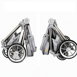 Cochecito de Bebé <span class=keywords><strong>3</strong></span> en 1 de Lujo, Ligero y Plegable, con Asiento Reversible y Amortiguación - Product Image 6