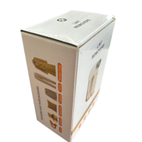 Boîte d'emballage cadeau personnalisée en carton ondulé biodégradable, recyclable, imperméable, avec motif personnalisé et logo, pour l'aromathérapie