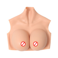 Prothèses mammaires réalistes en silicone E Cup, super volumineuses, pour travestis, transgenres, drag queens, grandes formes de poitrine