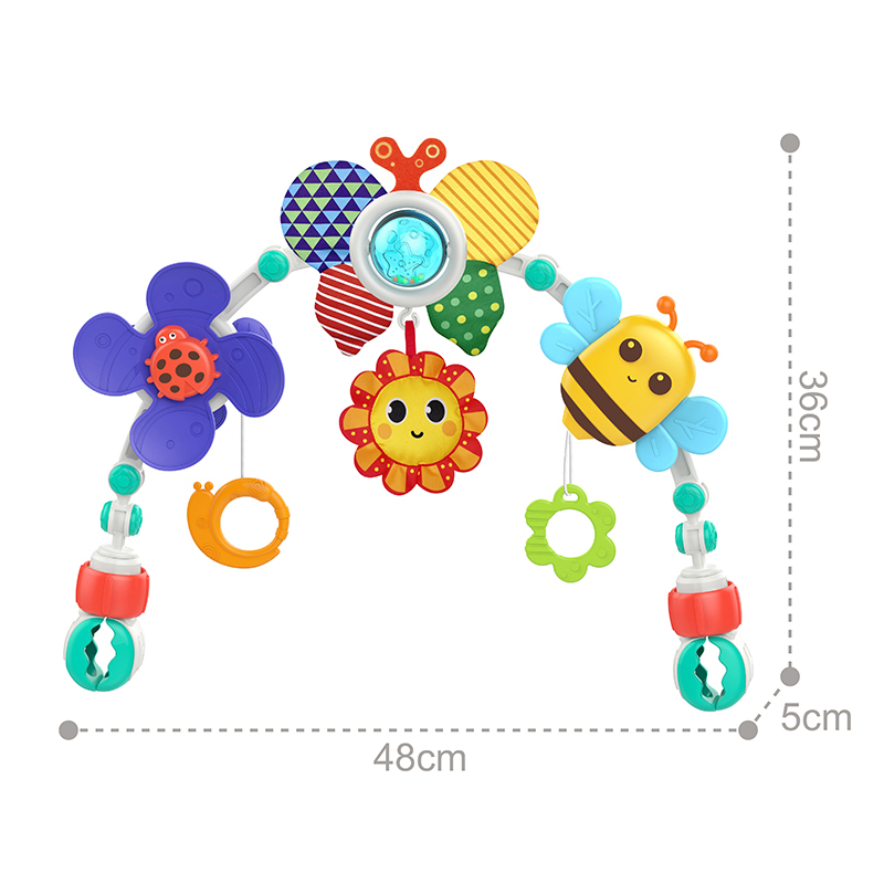 Huanger Adjustable Sensory Infant Baby Bed