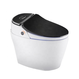 <span class=keywords><strong>High</strong></span> tech Closestool Intelligent Toilettes Noir monté au Sol Toilette Intelligente - Product Image 1