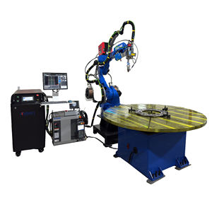 Soldadores láser Máquina de soldadura láser robótica Yaskawa con posicionador de gran tamaño y alimentador de alambre Doble - Product Image 2