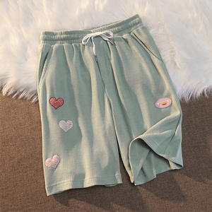 Short de <span class=keywords><strong>basket</strong></span>-ball pour hommes, pantalon en Polyester, de haute qualité, en maille ample, motif Vintage, - Product Image 2