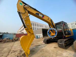 Excavadora de cadenas usada CAT320E 320EL 320b 320c/cl 320d/dl de segunda mano, alta potencia de excavación, motor de 153 HP, en buen estado de funcionamiento. - Product Image 5