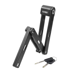 SENDE Bicycle U Lock Anti Theft Lock Foldable Lock