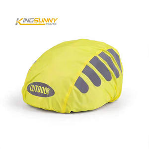 Casco de bicicleta cubierta impermeable bicicleta con casco de bicicleta reflectante Paquete de lluvia casco de bicicleta de carretera agua nieve - Product Image 2