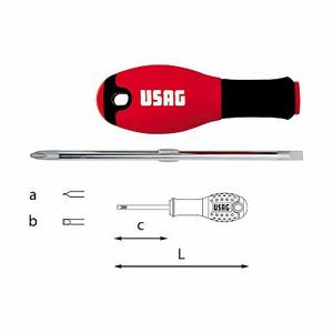 Destornillador Premium 322 R Herramienta versátil para uso doméstico y profesional USAG - Product Image 1