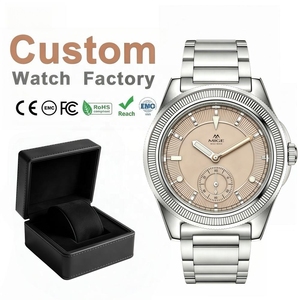 Montres mécaniques automatiques de luxe personnalisées OEM Seagull ST1731 avec calendrier, chronomètre, saphir 40 mm, fabrication de montres pour hommes - Product Image 1