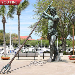 Estatuas populares de <span class=keywords><strong>Poseidón</strong></span> de bronce clásico griego - Product Image 6