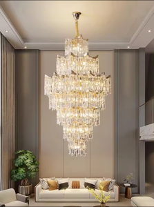 Zèle éclairage lustre personnalisé lampes suspendues plafond suspendu luxe moderne k9 lustre en cristal - Product Image 6