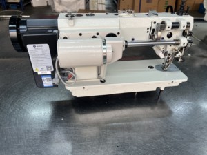 RONMACK RM-0303B-D4-TY Industrial Heavy Duty Full Automatic <b>Walking</b> Foot Single Needle Flat-Bed Lock Stitch Sewing <b>Machine</b> - Product Image 3