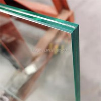 Verre Trempé Stratifié Transparent 6mm 8mm 10mm 12mm Pare-balles pour Rideau de Douche, Décoration Murale de Salon, Sécurité Anti-impact