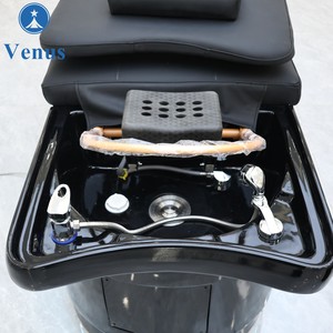 Salon Furniture testa Spa Shampoo letto da massaggio tailandese letto viso separato Shampoo lavabo a circolazione d'acqua sedia Shampoo con piroscafo - Product Image 3