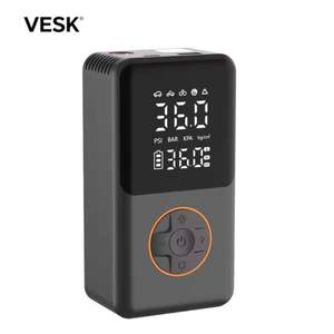 CLAUTOOL pompe à air haute puissance batterie externe Portable Jump Starter batterie Booster affichage numérique sans fil gonfleur chargeur câbles - Product Image 1