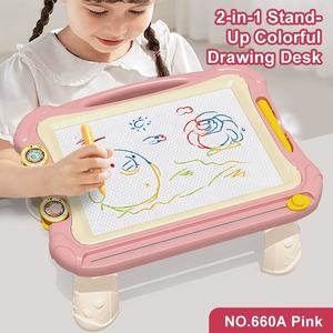 Bảng vẽ từ tính cho trẻ mới biết đi Nhựa Magna xóa được Doodle Board tablero magnetico phác thảo Doodle Pad - Product Image 2