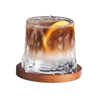 Mug à café en verre transparent épaissi, tasse à espresso, latte et Americano de haute qualité pour un usage domestique quotidien