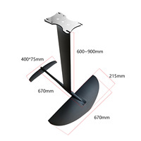 Desain Baru GY03 Hydrofoil Carbon Foil Olahraga Air 1153cm² Wingfoil Kitesurfing Kites Surfing Papan Selancar Listrik Hydrofoil