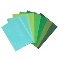 Kertas berwarna hijau 28gsm pabrik grosir kualitas tinggi Harga Murah hadiah baju bunga pembungkus kemasan tisu berwarna pap