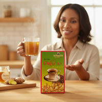 Thé au gingembre super instantané toutes saveurs avec du miel pour le marché américain