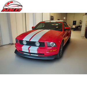 Alerón delantero estilo V6 tipo C para Ford Mustang 05-09, sin pintar, de poliuretano, accesorio exterior de alta calidad - Product Image 2