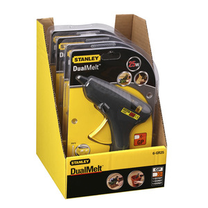 Pistolet à colle chaude Stanley DualMelt 25W pour artisanat et réparation - Product Image 1
