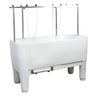 Baignoire de toilettage pour animaux de compagnie LANTUN LT-1610, baignoire en plastique pour spa, baignoire pour chien