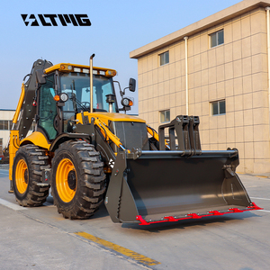 LTMG Graafmachine met achterlader 4x4 wiel aandrijving voor- en achterlader graafmachine Wz3025 3CX 4CX CLG777 3CX 4CX Tractorlader Graafmachine Prijs - Product Image 4