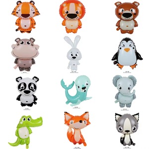 Cartoon Animal Foil <b>Balloons</b> 42cm X 44cm Party <b>Decoration</b> Birthday <b>Balloons</b> - Product Image 1