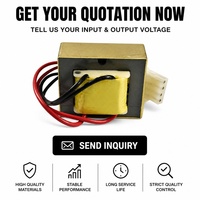 Transformateur abaisseur de tension basse fréquence EI49 230V vers 12V à enroulement en cuivre stable pour transformateur de puissance de circuit 220V vers 110V