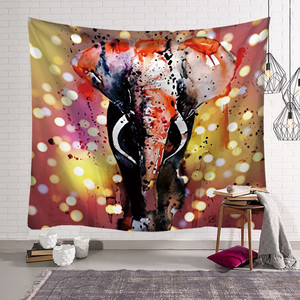 Mandala indiano bohémien colorato <span class=keywords><strong>elefante</strong></span> Mandala arazzo - Product Image 6