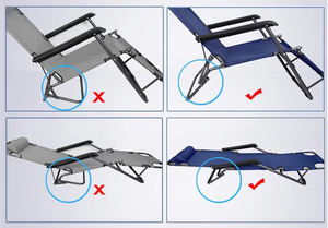 Personnalisé Multifonction Réglable Portable Voyage Loisirs Salon Inclinable Lit Pliant <span class=keywords><strong>Camping</strong></span> Jardin Plage Zéro Gravité Chaises - Product Image 5