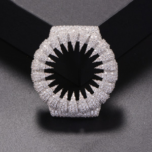 Nouveautés : Lunette de montre personnalisée GRA Moissanite pour GA-<span class=keywords><strong>2100</strong></span>/GA-2110/GAB2100 - Product Image 1