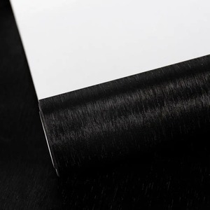 Custom Eco-Friendly Recyclable Double Side PE Coated Waterproof Digital Printing Compatible Black Textured Packaging <b>Paper</b> - Product Image 1