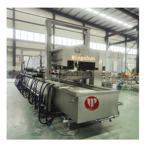 Macchina friggitrice a nastro trasportatore su larga scala per friggitrice per hamburger patatine fritte <span class=keywords><strong>pizza</strong></span> - Product Image 1