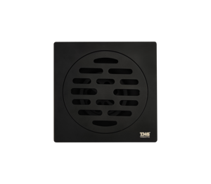 ท่อระบายน้ำพื้นแบล็คมัตต์ 100×100 มม. Ø50 ป้องกันกลิ่น |   ทองเหลือง |   เทอร์โมสไตล์ THS ® - Product Image 1