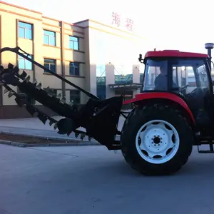 Piccola passeggiata del ditcher del macchinario agricolo di vendita calda della fabbrica dietro l'attrezzatura del trencher della catena del suolo