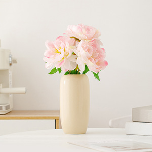 Modern Light Luxury Ceramic Vase With Hydroponic Function for Living Room Dining Table <b>Flower</b> <b>Display</b> Decoration - Product Image 3