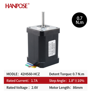 1.7A 0.7nm 42步进电机2.6A 1.7V 17HS6401S-HCZ用于Raiser驱动步进电机3d打印机底部出口 - Product Image 4