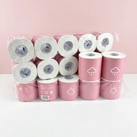 Papier toilette doux et biodégradable en pâte de bois vierge, prix abordable, idéal pour la vente au détail, les hôtels et les voyages