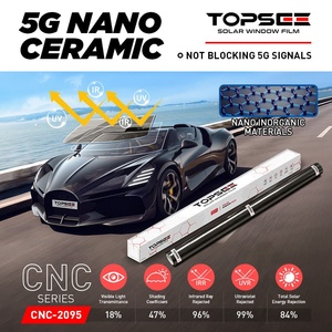Película para Ventanas de Automóviles Serie CNC, Alta Protección Contra el Calor, Antiarañazos, Impermeable, Nano Cerámica - Product Image 2